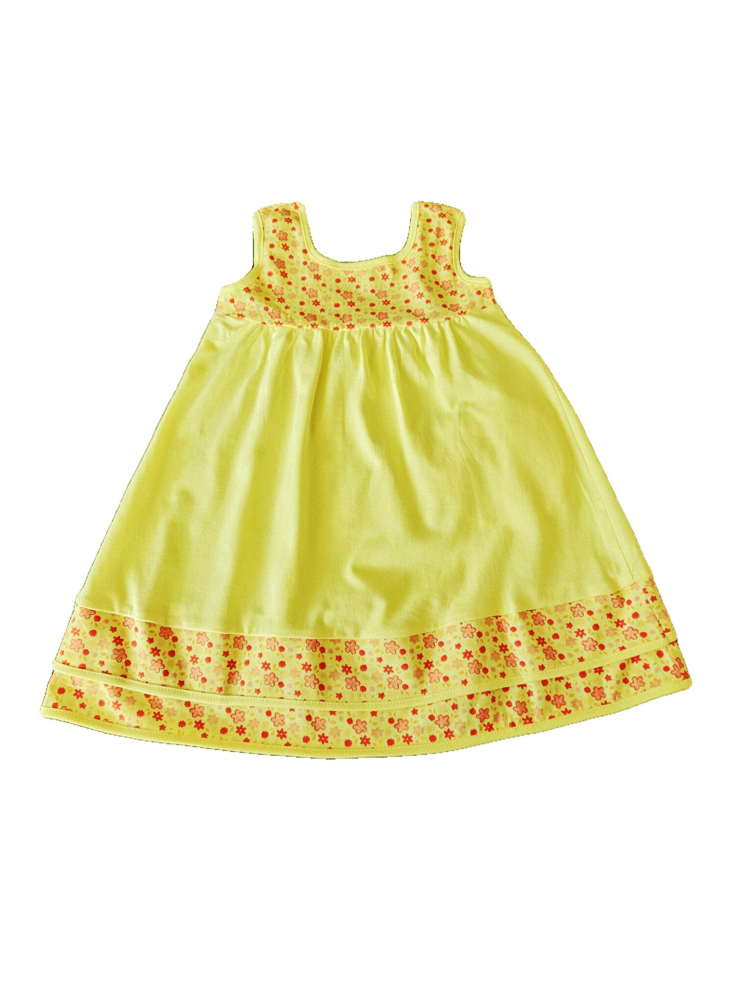 Платье Сказка, размер 92/52, желтый — фото 1