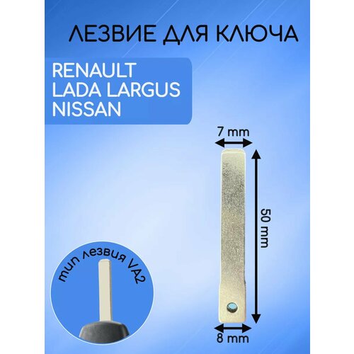 Лезвие для ключа RENAULT