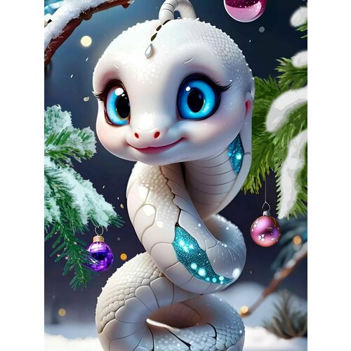 Алмазная мозаика на подрамнике 30х40/Детская