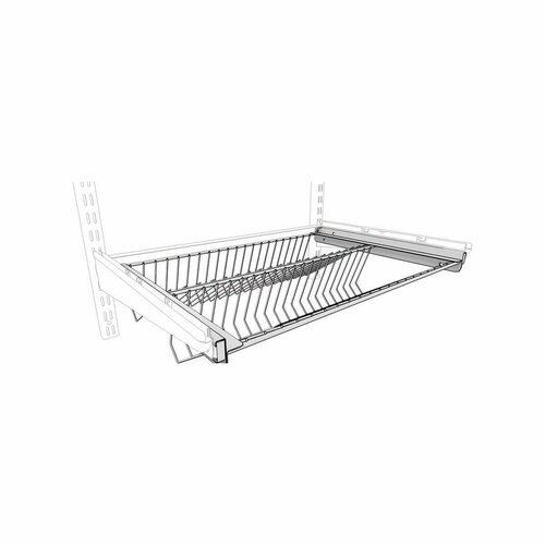 Обувница выдвижная двухярусная титан-gs 600440 мм 2510₽