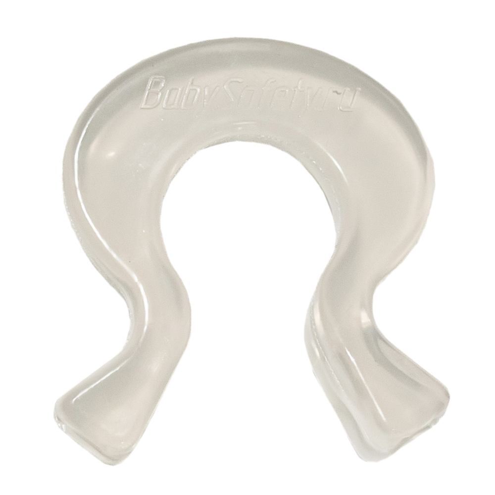 Стопор для дверей «Подкова» силикон цвет прозрачный 2 шт.