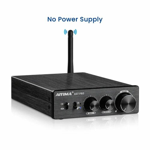 AIYIMA A07 PRO Беспроводной стереоусилитель, No Power Supply