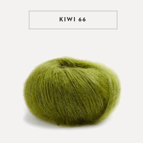 Изображение товара Premia /Премия/ пряжа Lamana (60% суперкид мохер, 40% шелк), 25г/300м (66, kiwi (киви), зеленый)
