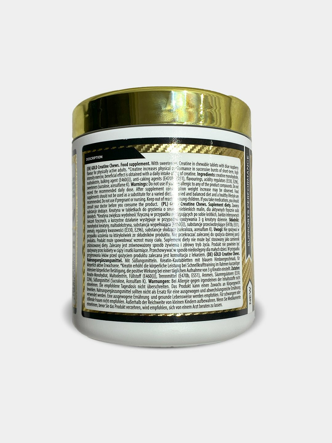 Жевательный креатин Gold Creatine Chews Kevin Levrone, 240 таблеток — вкус экзотики + сила железа! — фото 1