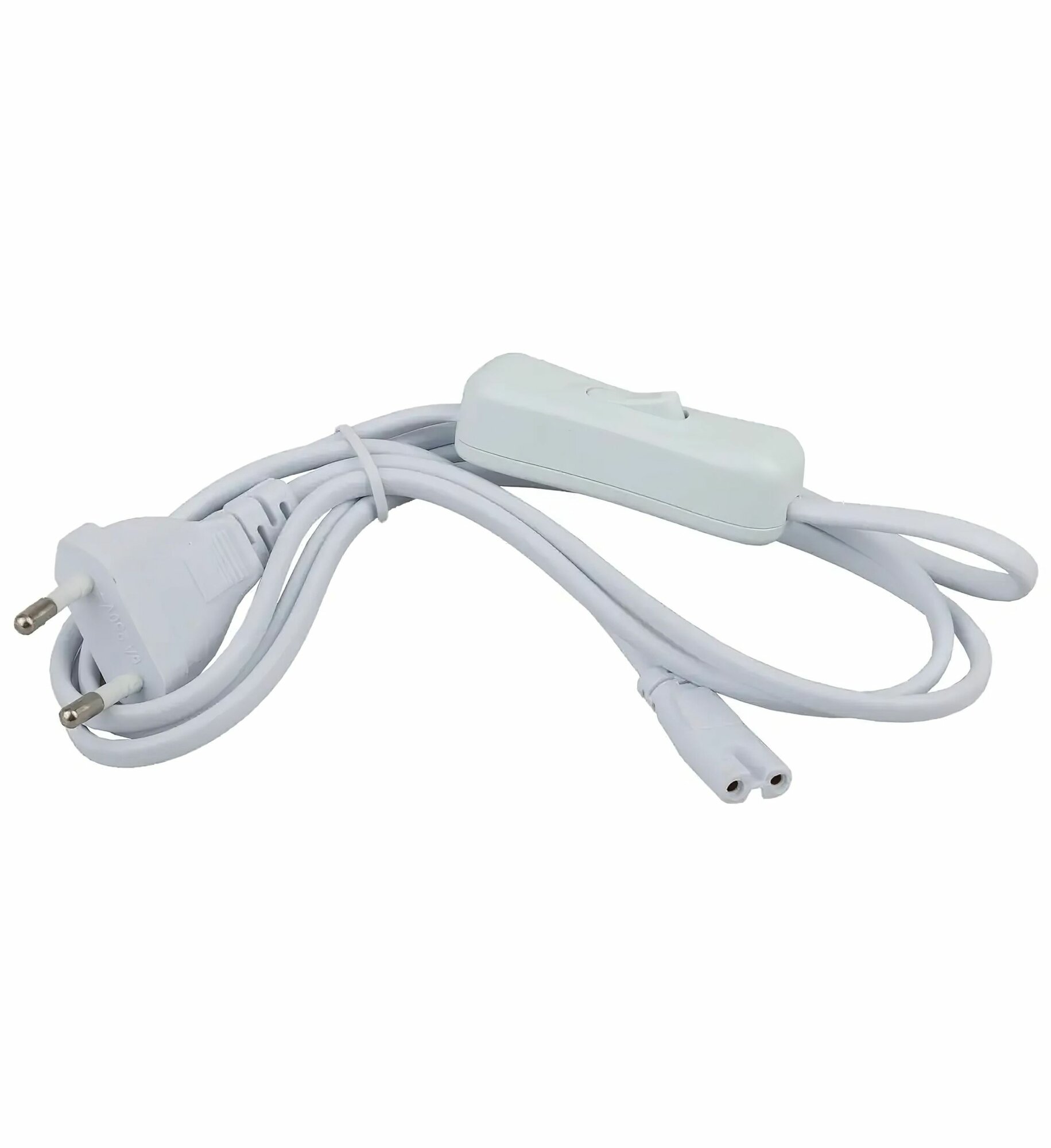 Шнур сетевой 1.5м с выкл. и разъемом C7 для светильников LLED Эра Б0025694