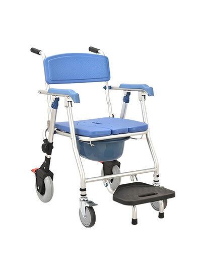 Стул-каталка с колесами и пластиковым ведром TCH-04