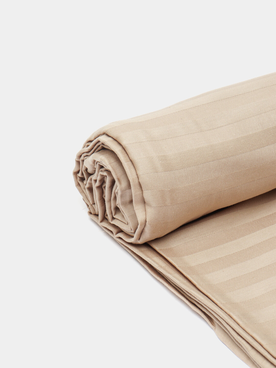 Комплект из страйп-сатина 2-x спального постельного белья Ali Home, евро — фото 1