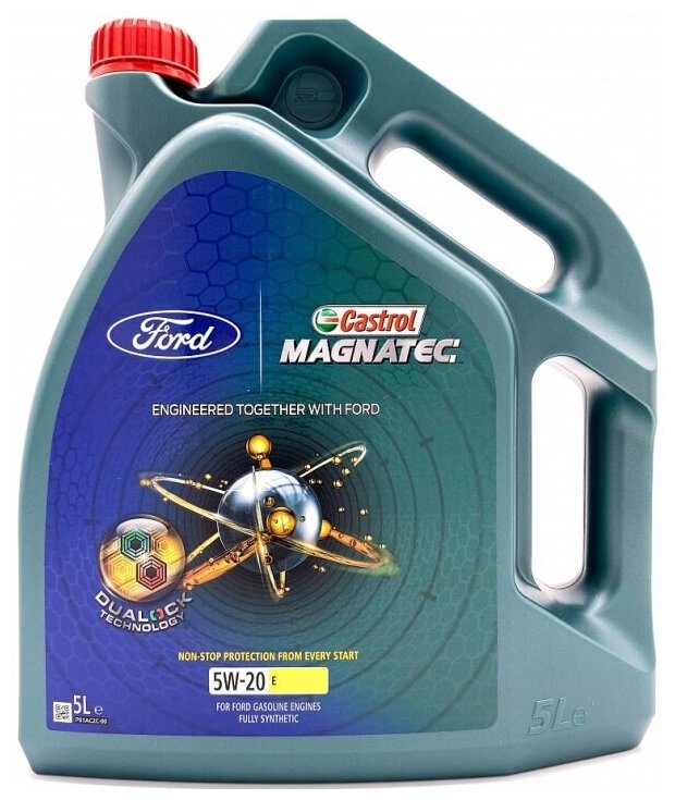 Castrol 15D633 Масло моторное синтетическое "Magnatec E 5W-20", 5л