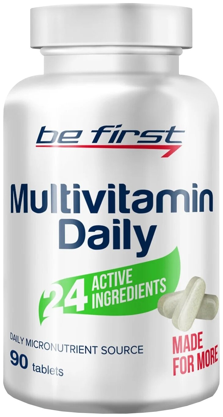 Be First Multivitamin Daily (90 таб.), 150 г