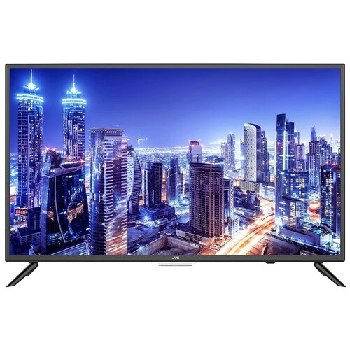 24 Телевизор JVC LT-24M485 2019, черный телевизор led manya 43mu03bs smart tv 4к