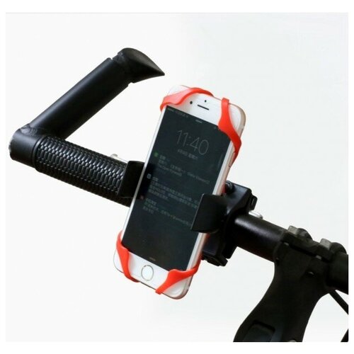 Держатель велосипеный XWJ-0201 для GPS Mobile MP3 MP4 (Оранжевый)