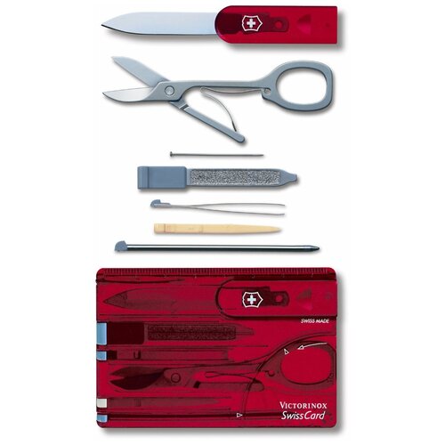 Victorinox Карта-мультитул Victorinox SwissCard Classic 0.7100.T (10 функций)