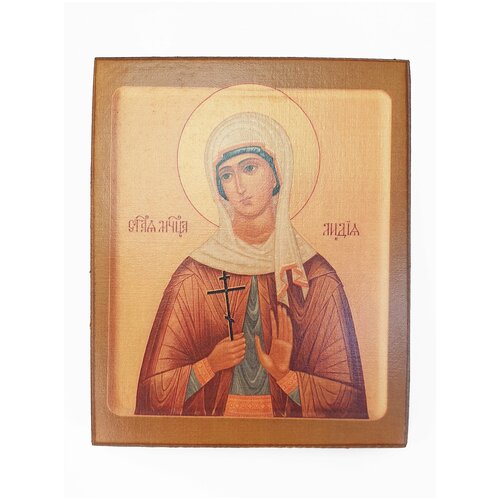 Икона Святая Лидия, размер иконы - 15x18