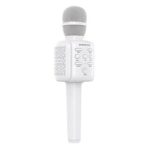 Микрофон беспроводной BOROFONE BF1 Rhyme White