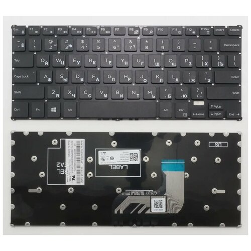 Клавиатура для ноутбука Dell Inspiron 11-3162 черная 153000₽