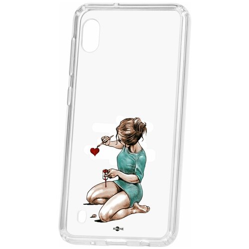 фото Чехол на samsung galaxy a10 2019 kruche print рисуя любовь / чехол для samsung / чехол с рисунком / чехол с принтом / чехол для самсунг / чехол для самсунг / бампер на гелакси / чехол накладка для гэлэкси / противоударная накладка для samsung galaxy / защита для galaxy / защита на samsung / cиликоновый чехол для samaung galaxy / пластиковый чехол на самсунг / защитный чехол для самсунг / чехольчик / защита телефона / ударопрочный чехол / галакси кruче,kruche
