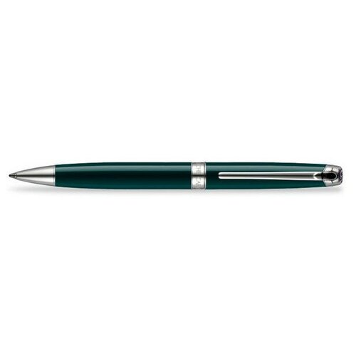 Caran d' Ache Шариковая ручка Leman Racing Green Rhodium (CR 4789-729) caran d ache шариковая ручка office line 849 m синий цвет чернил