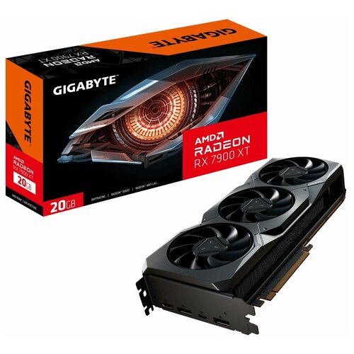 Видеокарта Gigabyte RX7900XT 20GB GV-R79XT-20GC-B 312398 9518100₽