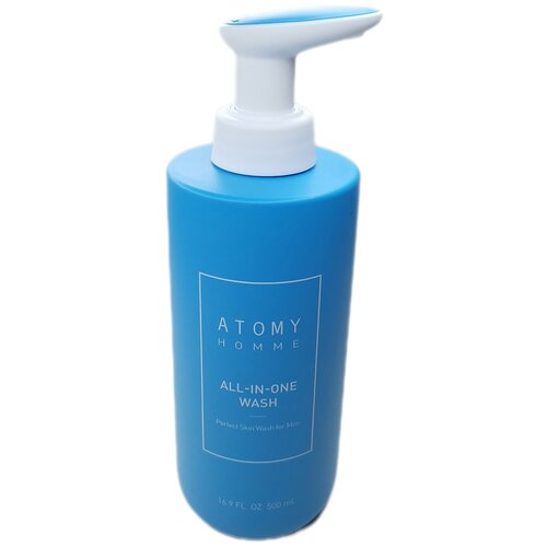 Atomy all-in-one wash шампунь и гель для душа для мужчин Атоми 500 мл