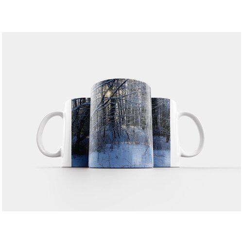 фото Кружка "зима, снег, вид" 320 мл lotsprints