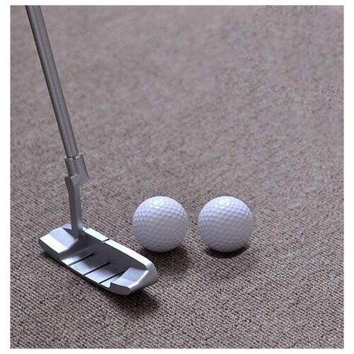 Клюшка для гольфа + два шарика для гольфа тренировочные поворотные ленты для гольфа латексные аксессуары для фиксации гольф клубов эспандеры для гольфа веревка вспомогательное