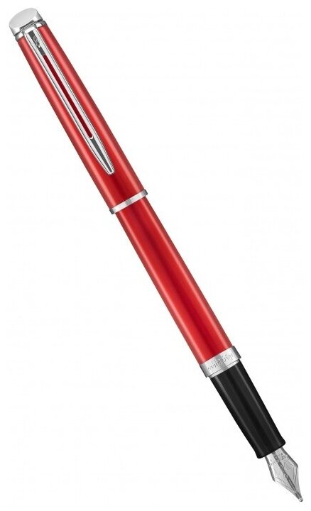 Ручка перьевая Waterman Hemisphere 2043212 Red Comet CT F перо сталь нержавеющая подар. кор.