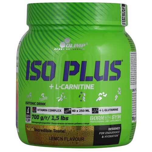 Olimp Nutrition, Iso Plus Isotonic Powder, 700 г (тропик блю)