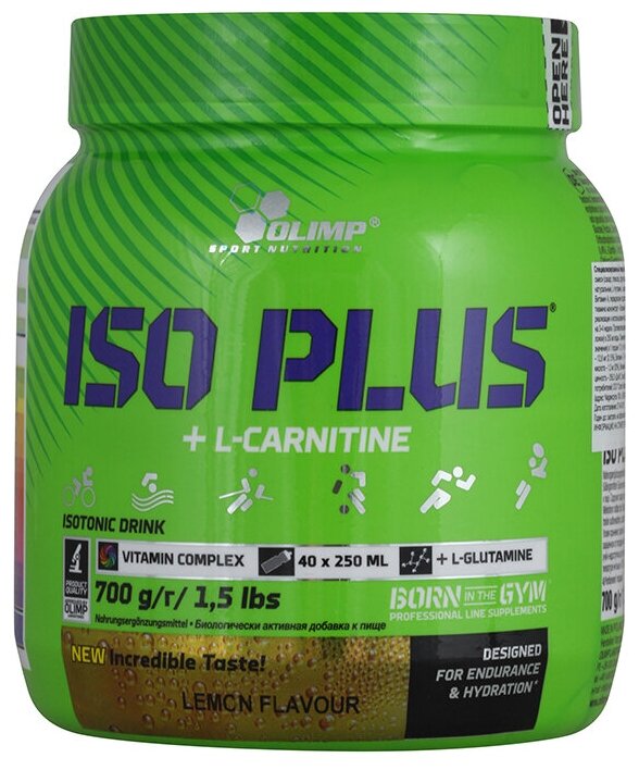 Olimp Nutrition, Iso Plus Isotonic Powder, 700 г (Кола)