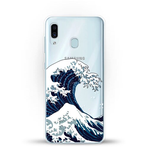 фото Силиконовый чехол волна на samsung galaxy a20 andy & paul