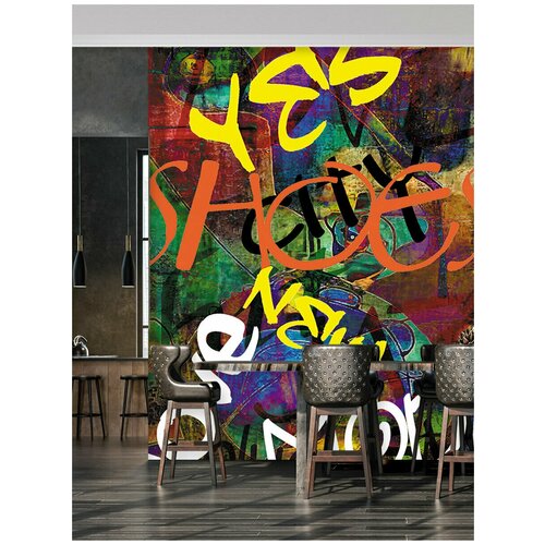 Фотообои Homepick Graffity/4083/ 2х2,7 м