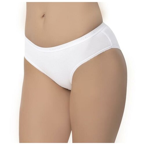 фото Трусики-слипы со спортивной резинкой, l, белый sheslove