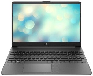 Ноутбук HP 15s-fq0079ur, 15.6", IPS, Intel Pentium Silver N5030 1.1ГГц, 4ГБ, 128ГБ SSD, Intel UHD Graphics 605, Free DOS 3.0, 3C8Q1EA, серый