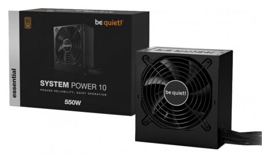 Блок питания BE Quiet! SYSTEM POWER 10, 550W, 80+ Bronze (BN327)