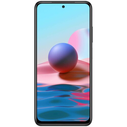 Смартфон Xiaomi Redmi Note 10 64Gb 4Gb серый моноблок 3G 4G 2Sim 643 1080x2400 Android 11 48Mpix 80211 abgnac GPS GSM9001800 GSM1900 MP3 A-GPS 1524700₽