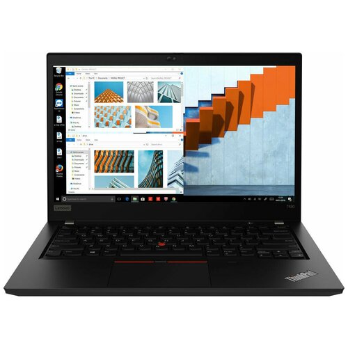 фото 14" ноутбук lenovo thinkpad t490 laptop 20n2-001yus (1920x1080, intel core i5-8265u 1.6 ггц, ram 8 гб, sd 256 гб, win10 pro)