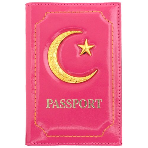 Обложка Star Family, натуральная кожа, белый