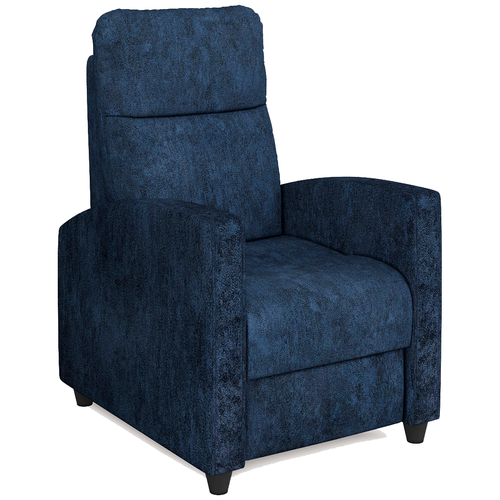 Кресло Твой Диван Эми-реклайнер Такома 015 (без столика) синий