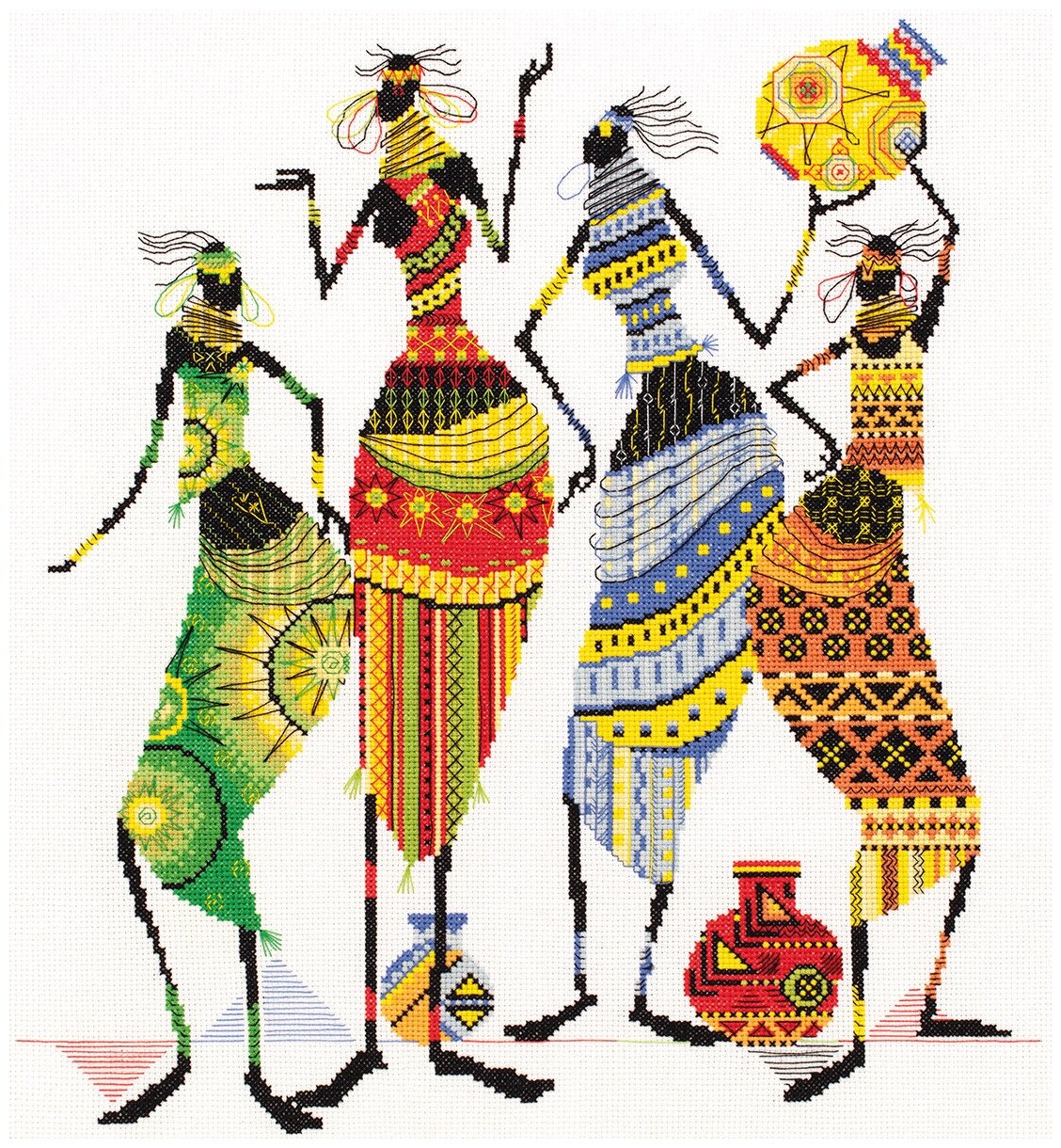 НМ-0739 "Африканочки-подружки" PANNA - фото №1