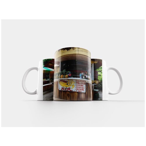 фото Кружка "ананас, бар, кокосы" 320 мл lotsprints