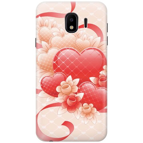 фото Re:paчехол - накладка artcolor для samsung galaxy j4 (2018) с принтом "с любовью"