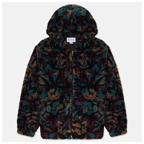 фото Мужская флисовая куртка thisisneverthat floral faux fur фиолетовый , размер xl