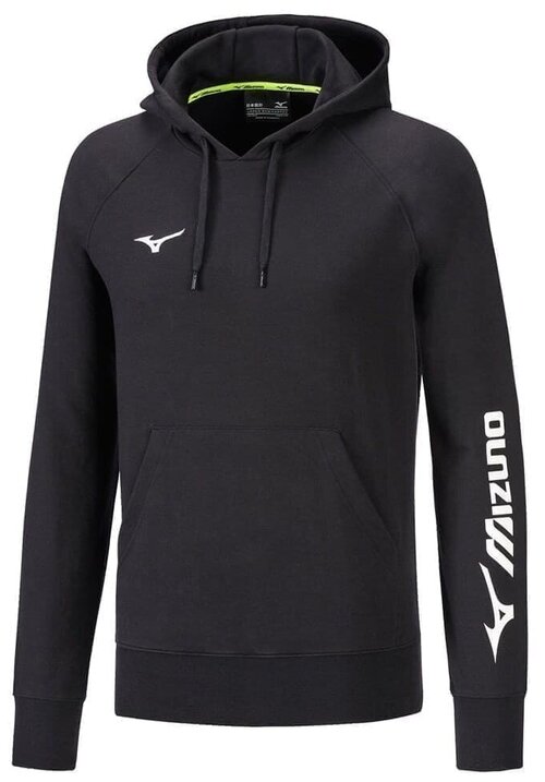 Худи Mizuno, размер 2XL, черный