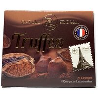 Трюфели классические CHOCOLAT MATHEZ , 160 гр / конфеты трюфели / сладости / подарок / трюфели шоколадные