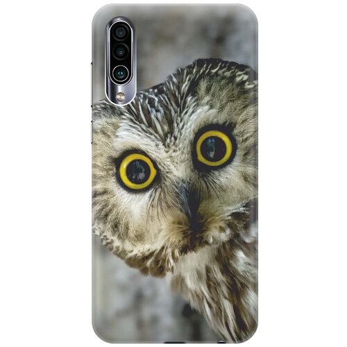 фото Re:pa накладка transparent для meizu 16xs с принтом "удивленная сова"
