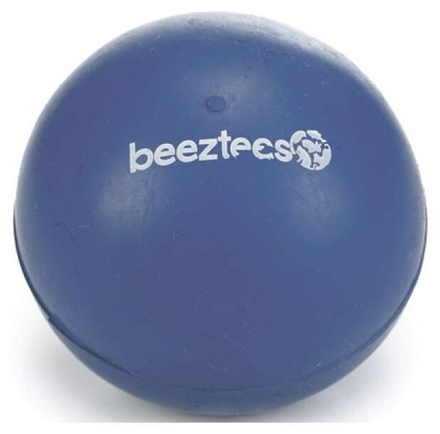 Игрушка Beeztees Мяч для собак литая резина синий 6,5см 625910