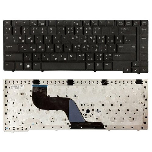 Клавиатура для ноутбука HP ProBook 6455b черная без рамки 137000₽