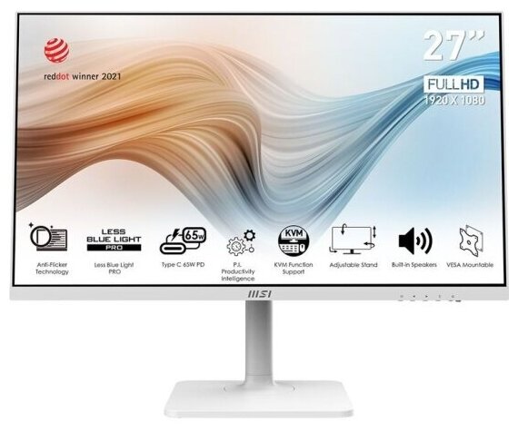 Монитор Msi Modern MD272PW 27" White