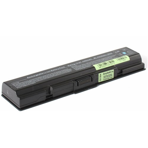 Аккумуляторная батарея Anybatt 11-B1-1455 4400mAh для ноутбуков Toshiba PA3534U-1BRS, PA3535U-1BRS, PABAS098, аккумуляторная батарея усиленная pitatel для ноутбука toshiba pabas098 10 8v 8800mah