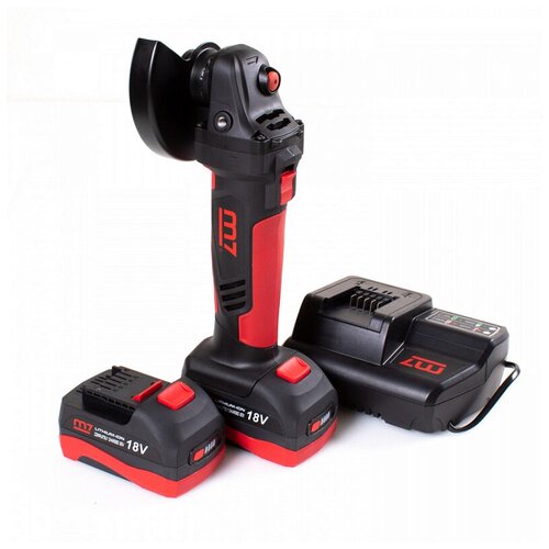 Аккумуляторная угловая шлифовальная машина УШМ 125мм 18В кейс MIGHTY SEVEN DG-585502 3242400₽