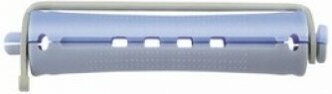 Набор бигуди для холодной завивки с круглой резинкой Comair, 95 мм, диаметр 13 мм (сине-серые), 12 штук